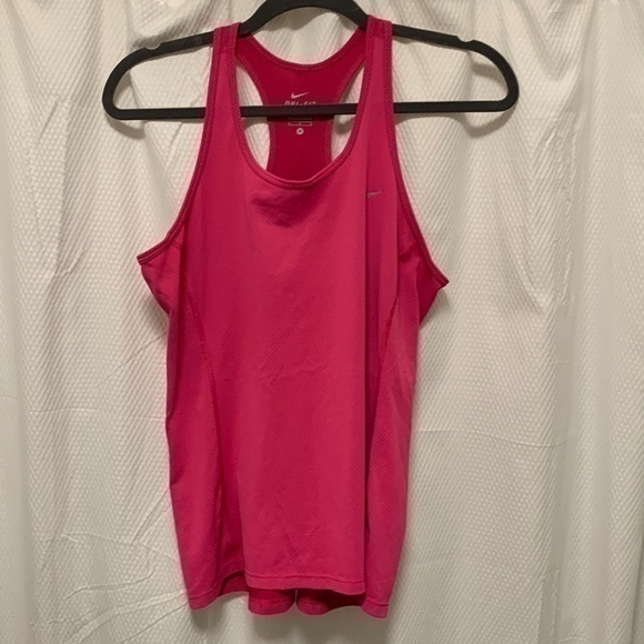 Nike Dri Fit‎ Tank Top Size Medium Pink - Picture 5 of 9